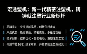 宏途塑机：新一代精密注塑机，铸就注塑行业新标杆