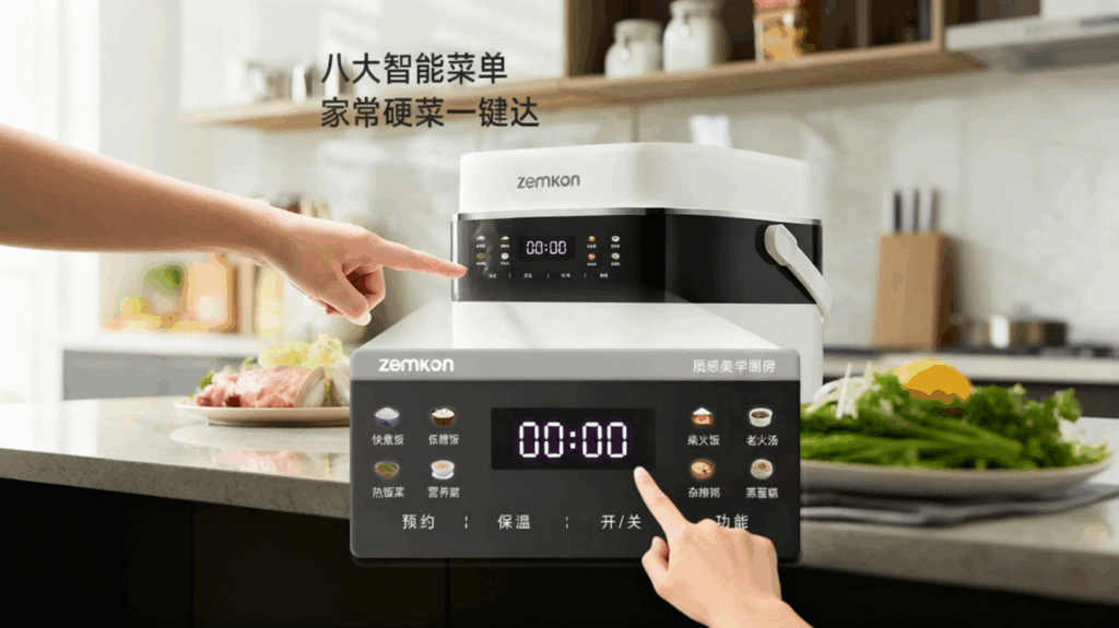 DFB-001迷你电饭煲，家用3到4人米汤分离，钛釜内胆智能电饭锅低糖煮饭0涂层