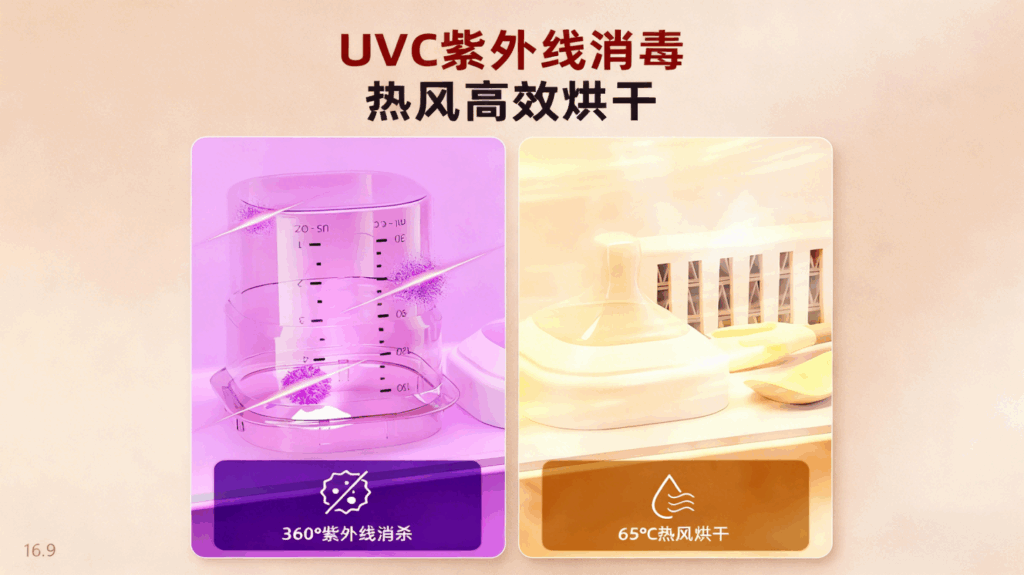 紫外线消毒恒温水壶