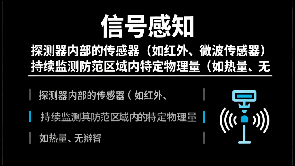 入侵报警探测器的工作原理