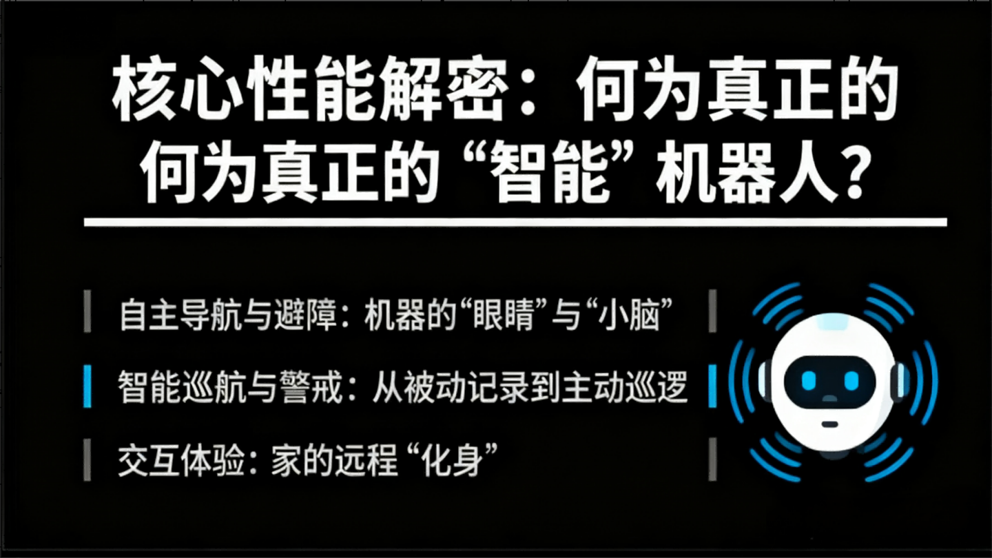 智能看家机器人选购指南：解密优选，让安全如影随形