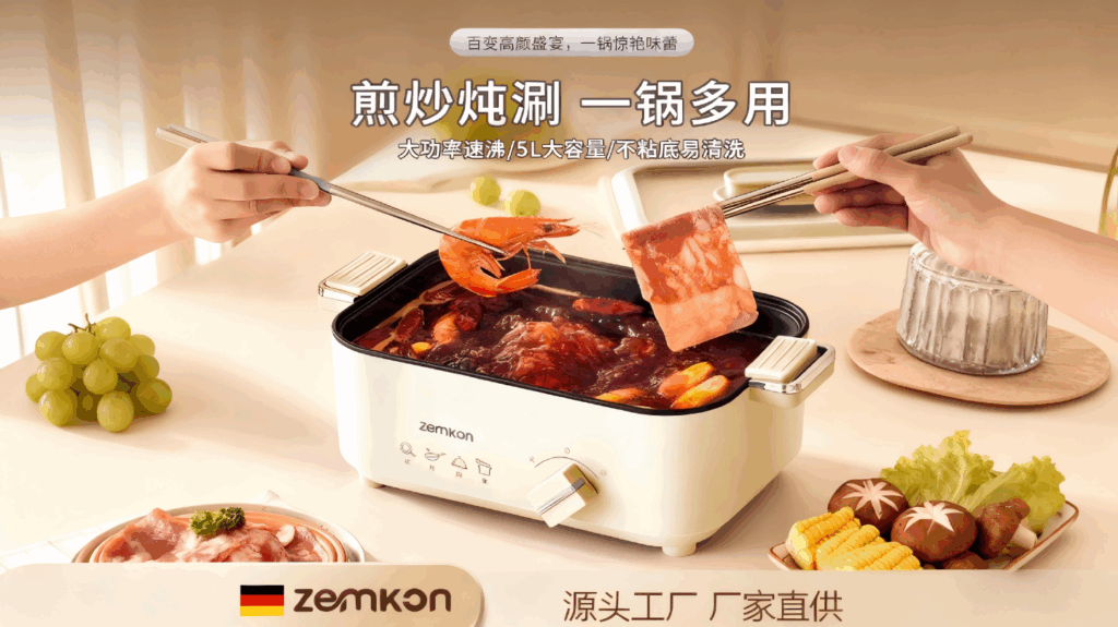 德国品牌Zemkon电火锅