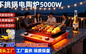 DTL-001 5000W商用级猛火灶，2分钟快炒，家用商用皆宜缩略图