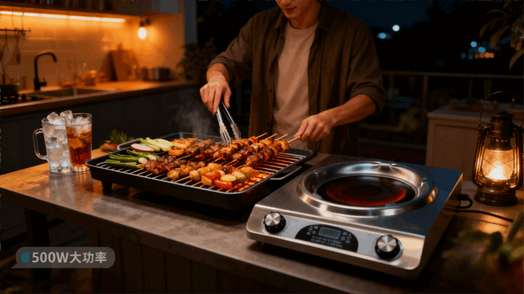 DTL-002 5000W凹面电陶炉:大功率不挑锅家用商用,多功能电磁炉节能猛火爆炒插图2 5000W凹面电陶炉:大功率不挑锅家用商用,多功能电磁炉节能猛火爆炒