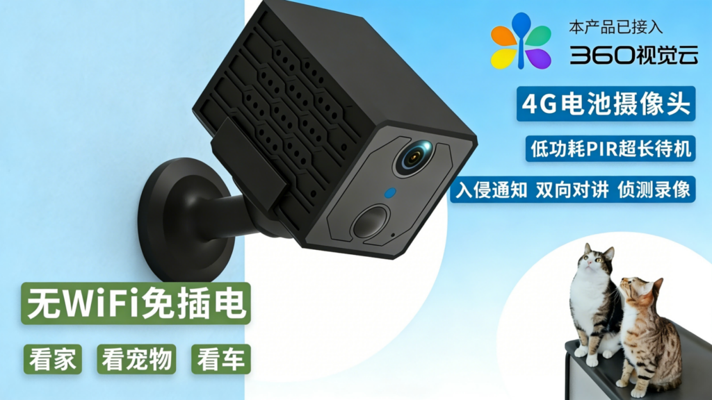 无网无电,随地守护:解密优选深度评测S3-PRO-4G,一台内置4G物联卡的独立哨兵插图 S3-PRO-4G,一台内置4G物联卡的独立哨兵