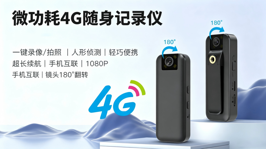 ZC11随行记录仪深度测评:4G联网1080P高清,180°翻转镜头+人形侦测,随身记录还原事实真相插图1 ZC11随行记录仪深度测评:4G联网1080P高清,180°翻转镜头+人形侦测,随身记录还原事实真相插图1