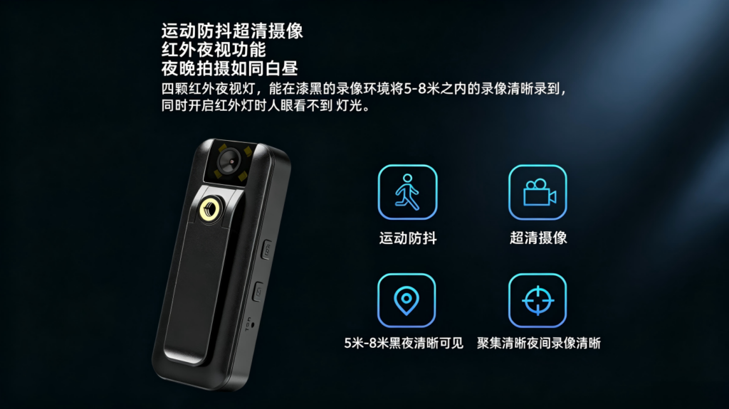 ZC11随行记录仪深度测评:4G联网1080P高清,180°翻转镜头+人形侦测,随身记录还原事实真相插图6 ZC11随行记录仪深度测评:4G联网1080P高清,180°翻转镜头+人形侦测,随身记录还原事实真相插图6