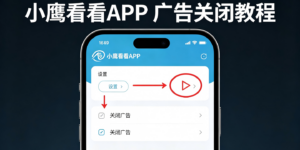 小鹰看看老是弹出广告，小鹰看看APP如何关闭广告？亲测有效的隐藏设置方法缩略图