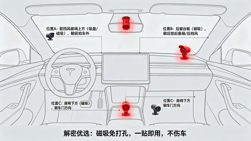 车载监控+无电无网远程监控：停车也能手机看，远离剐蹭盗抢烦恼插图