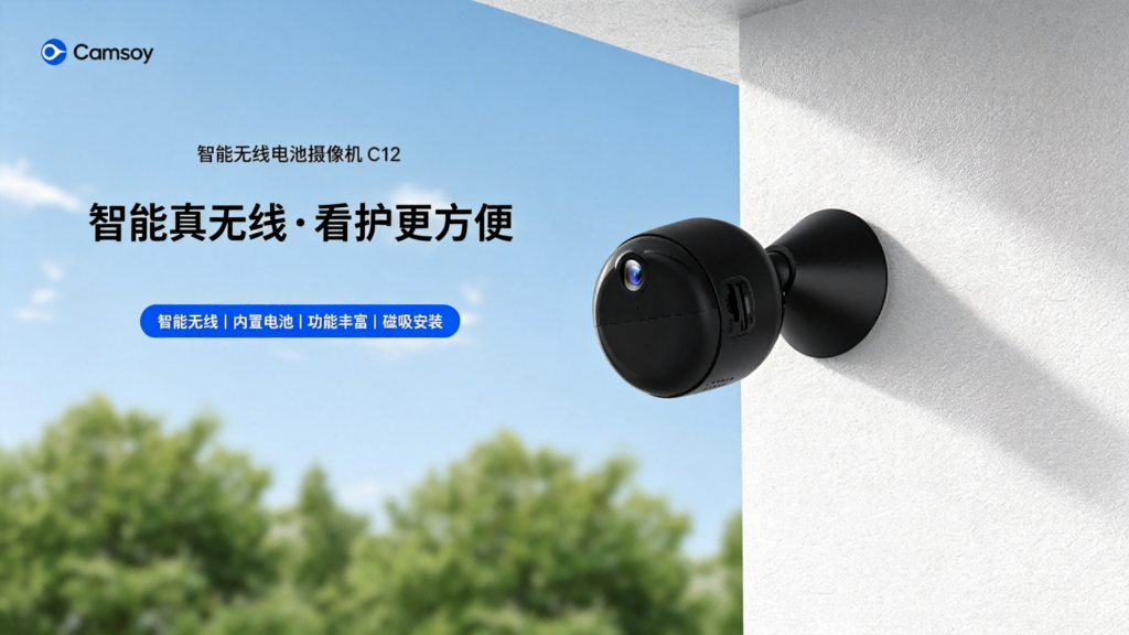 独居租房合租怎么装监控？不伤墙免宽带，四款实用安防摄像头推荐插图6
