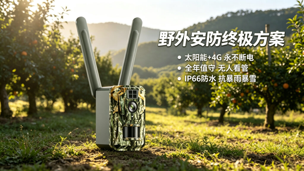 果园鱼塘监控方案:野外无电无网监控,太阳能安防设备推荐插图 果园鱼塘监控方案:野外无电无网监控,太阳能安防设备推荐插图