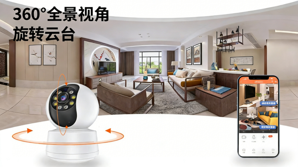 独居租房合租怎么装监控？不伤墙免宽带，四款实用安防摄像头推荐插图4