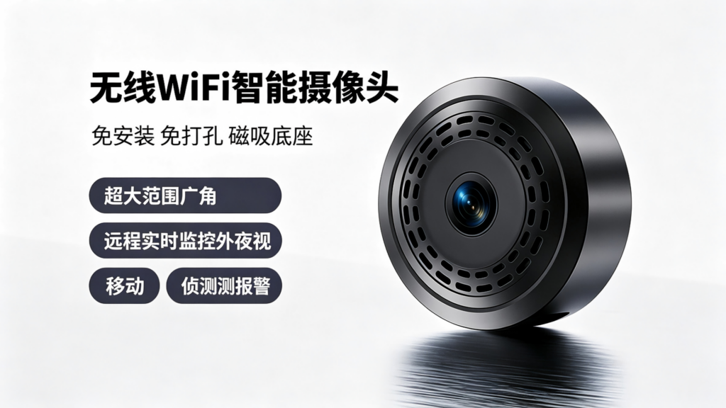 C2N无线WiFi远程摄像头,磁吸免打孔内置电池,百变安装家庭看护插图 C2N无线WiFi远程摄像头,磁吸免打孔内置电池,百变安装家庭看护插图