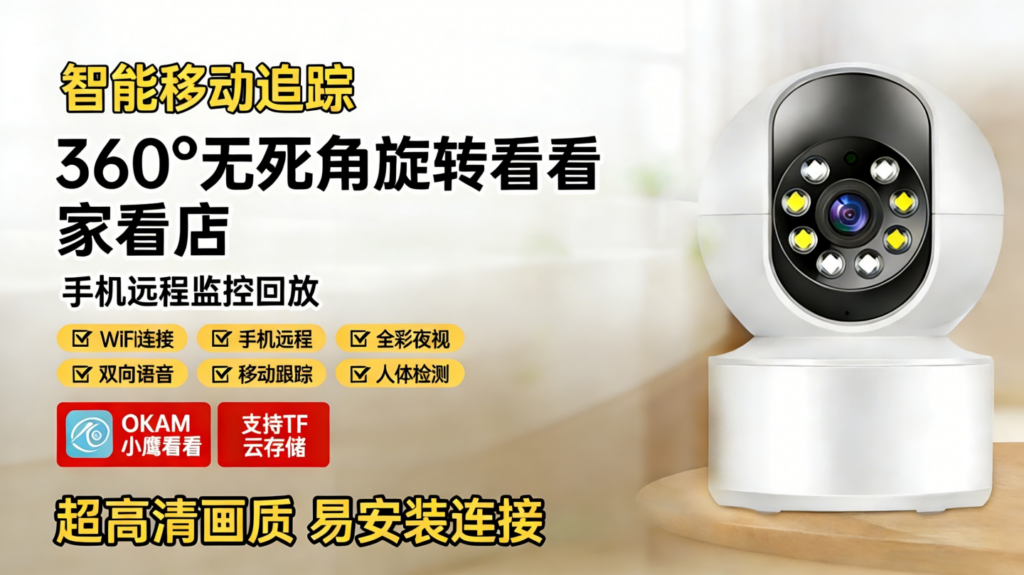从安防到看护—家庭监护需求如何升级？老人小孩看护摄像头选购指南插图1